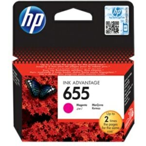 HP Blekkpatron magenta (HP 655), 600 sider CZ111AE