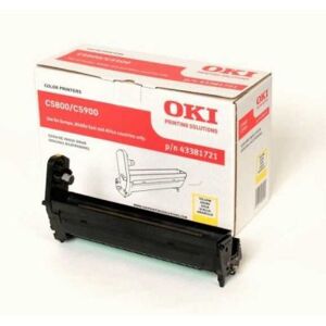 Original Oki 43381721 Yellow Drum Unit