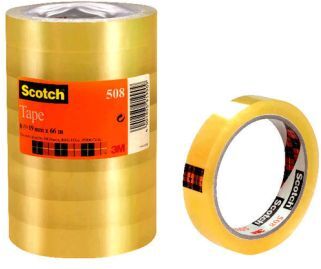 Kontorteip Scotch 508, 66 m x 19 mm, 8 stk. 4001895919909