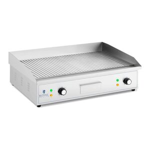 Royal Catering Dobbel elektrisk grillplate - 700 x 400 mm - royal catering - 1 - 4400 W RCPG 51