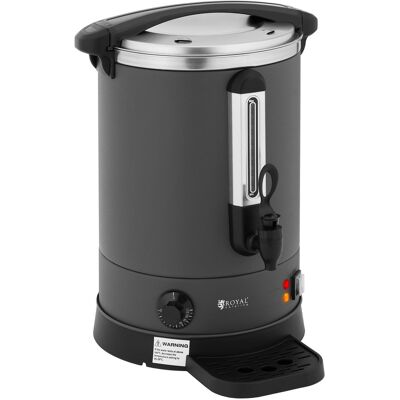Royal Catering Perkulator - 13,5 L - 2500 W - Dryppbrett - Grå 10012458 Royal Catering Perkulator - 13,5 L - 2500 W - Dryppbrett - Grå 10012458