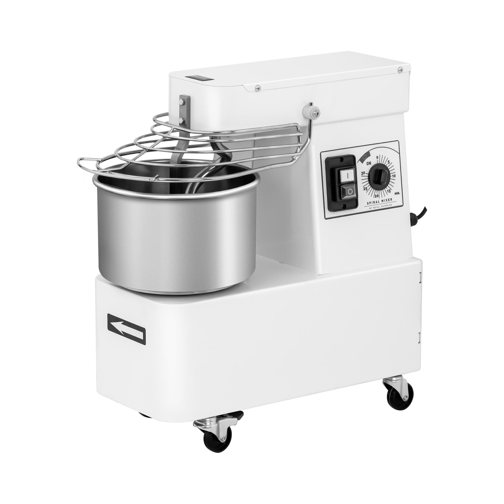 Royal Catering Eltemaskin - 7 L - 29 kg/t - 370 W 10011792