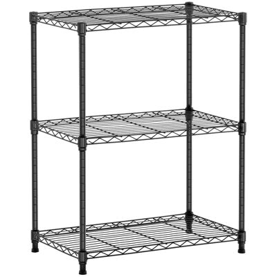 Royal Catering Reol av metall - 60 x 35 x 77 cm - 120 kg - sort 10011578 Royal Catering Reol av metall - 60 x 35 x 77 cm - 120 kg - sort 10011578