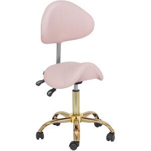 physa Sadelstol - 51 - 65 cm - 150 kg - myk rosa/gull 10040833 physa Sadelstol - 51 - 65 cm - 150 kg - myk rosa/gull 10040833