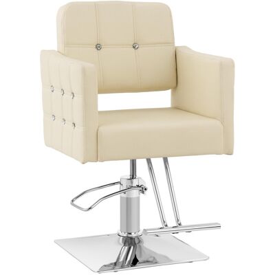 physa Frisørstol med fotstøtte - setehøyde 49 - 63 cm - 150 kg - beige 10040865 physa Frisørstol med fotstøtte - setehøyde 49 - 63 cm - 150 kg - beige 10040865