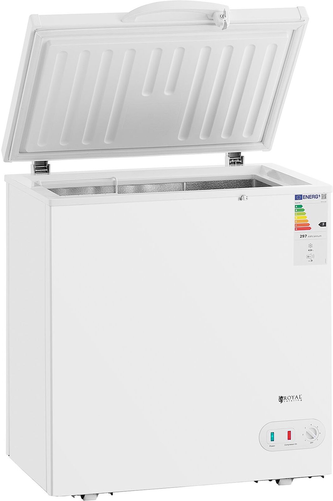 Royal Catering Fryseboks - 148 L - Royal Catering - 51 W RCFZ-155