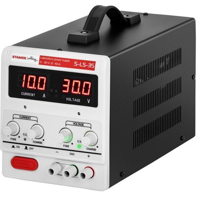 Stamos Soldering Strømforsyning - 0-30 V - 0-10 A DC - 300 W 10021065 Stamos Soldering Strømforsyning - 0-30 V - 0-10 A DC - 300 W 10021065