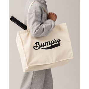 Bumpro Canvas Tote Bag Off White/70s - One Size Bumpro Canvas Tote Bag Off White/70s - One Size