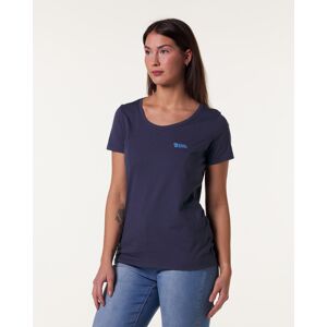 Fjällräven Womens Tee - Logo T-shirt Navy