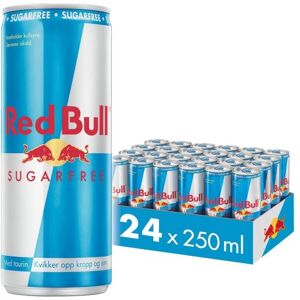 Red Bull Energidrikk Sukkerfri 24x250 ml Red Bull Energidrikk Sukkerfri 24x250 ml