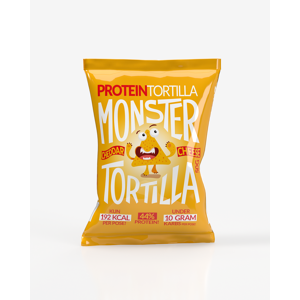 Monster Supersnacks Monster Tortilla Cheddar Chips 50g