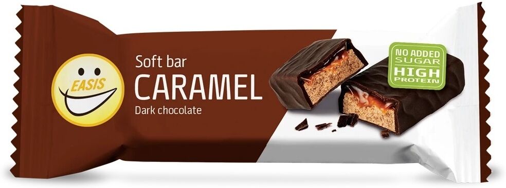 EASIS Soft Caramel Flavoured Bar Dark Chocolate 30g