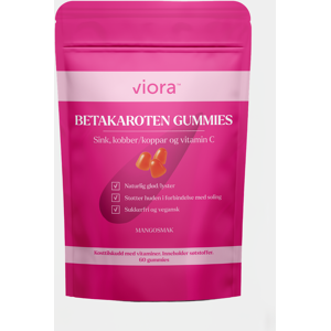 Viora Betakaroten Gummies 60 stk Viora Betakaroten Gummies 60 stk