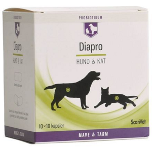 Scanvet Diapro Hund / Katt  10 Kapsler X 10