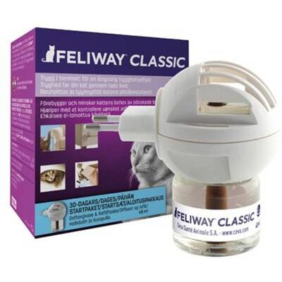 Kruuse Feliway Classic M/diffuser 30 Dager, 48 Ml Kruuse Feliway Classic M/diffuser 30 Dager, 48 Ml