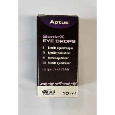 Aptus SentrX Øyedråper - Fuktighetsgivende kjæledyr øyedråper 10ml Aptus SentrX Øyedråper - Fuktighetsgivende kjæledyr øyedråper 10ml