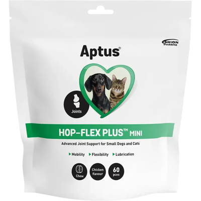 Aptus Hop-Flex Plus Mini - Støtter mobilitet og leddhelse - Dyretilskudd Aptus Hop-Flex Plus Mini - Støtter mobilitet og leddhelse - Dyretilskudd