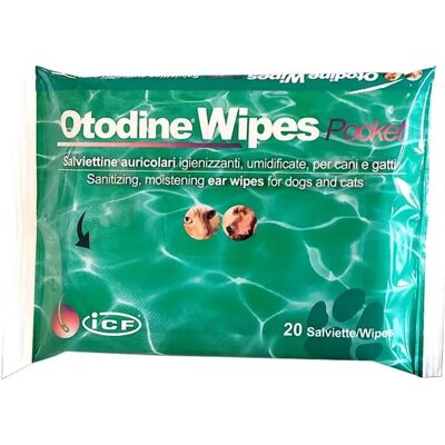 Nextmune Italy Otodine Wipes - Fuktige ørekluter for hunder & katter Nextmune Italy Otodine Wipes - Fuktige ørekluter for hunder & katter
