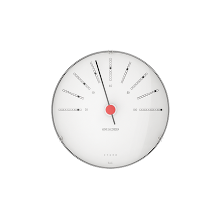 Rosendahl Arne Jacobsen Bankers Hygrometer, Ø12 cm