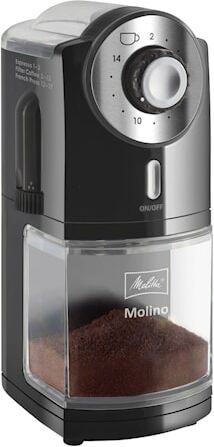 Melitta Kaffekvern Molino - Svart