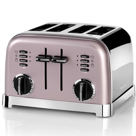 Cuisinart Brødrister CPT180PIER 4 skiver Rosa