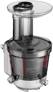 KitchenAid Slowjuicer/råsaftsentrifuge til kjøkkenmaskin klar/grå 5KSM1JA