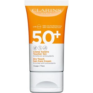 Clarins Dry Touch Sun Care Cream For Face, 50 ml Clarins Solbeskyttelse til ansikt
