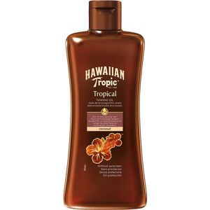 Hawaiian Tropic Tropical Tanning Oil Coconut, 200 ml Hawaiian Tropic Solbeskyttelse til kropp