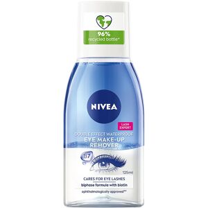 Nivea Double Effect Eye Make Up Remover, 125 ml Nivea Ansiktsrengjøring