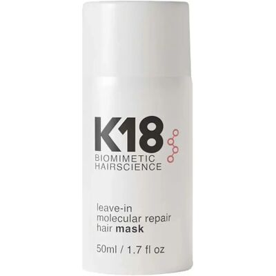 K18 Leave-In Molekylær Reparasjons Hårmaske - 50 ml K18 Leave-In Molekylær Reparasjons Hårmaske - 50 ml