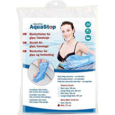 Medlite Aquastop Dusjbeskytter Voksen Arm Kort Medlite Aquastop Dusjbeskytter Voksen Arm Kort