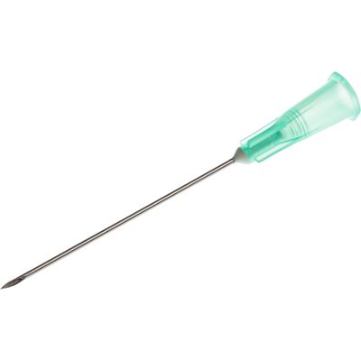 BD Kanyler til sprøyte, Grønn, 21G x 40mm, 100 stk. BD Kanyler til sprøyte, Grønn, 21G x 40mm, 100 stk.