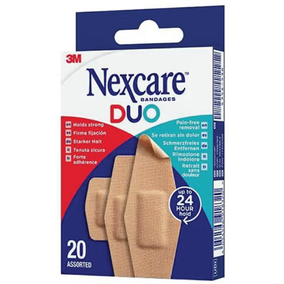 Nexcare Duo Plaster, 20 stk. Nexcare Duo Plaster, 20 stk.