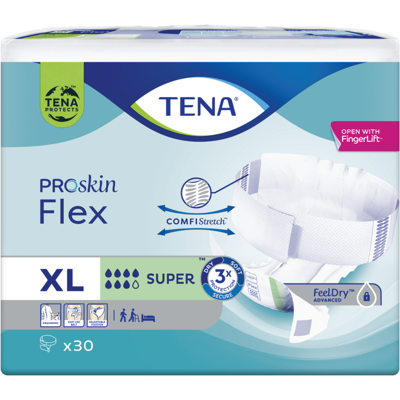 TENA XL Inkontinensunderklær - Diskret 7/8 Beskyttelse TENA XL Inkontinensunderklær - Diskret 7/8 Beskyttelse