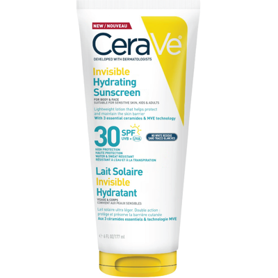 CeraVe Invisible Hydrating Sunscreen SPF30, 177 ml CeraVe Invisible Hydrating Sunscreen SPF30, 177 ml
