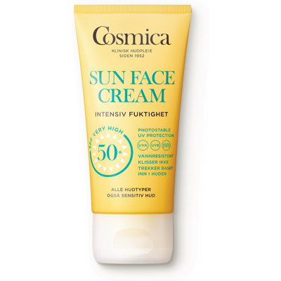 Cosmica Sun Face Cream SPF50+, 50 ml Cosmica Sun Face Cream SPF50+, 50 ml