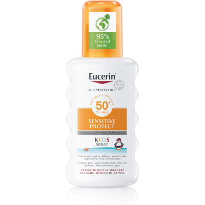 Eucerin Barn Sol Spray SPF 50+ - Solbeskyttelse Eucerin Barn Sol Spray SPF 50+ - Solbeskyttelse