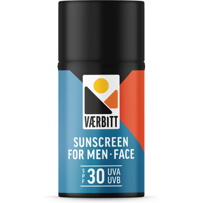 Værbitt Sunscreen for men face SPF30, 50 ml Værbitt Sunscreen for men face SPF30, 50 ml