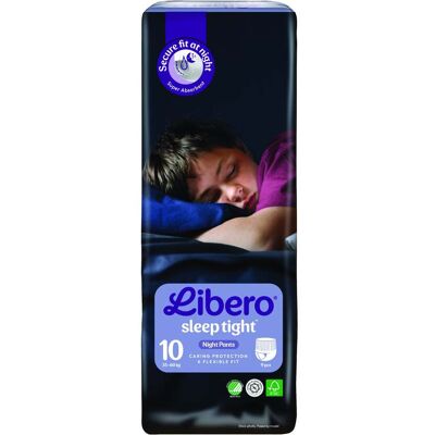 Libero Sleep Tight 10, 35-60 kg, 12 stk. Libero Sleep Tight 10, 35-60 kg, 12 stk.