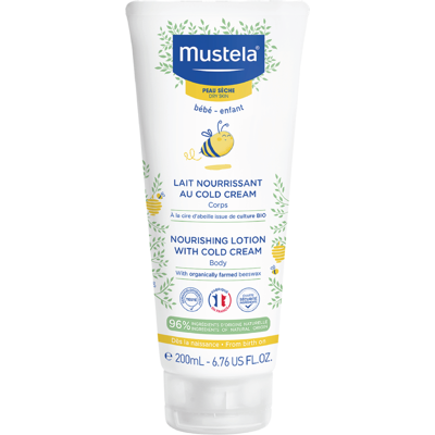 Mustela Nourishing Lotion w/ Cold Cream, 200 ml Mustela Nourishing Lotion w/ Cold Cream, 200 ml
