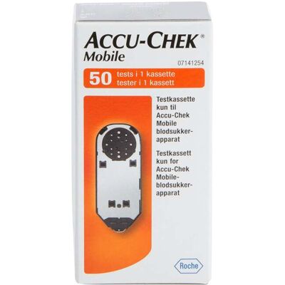 Accu-Chek Mobile Testkassett - Medisinsk Utstyr - Blodsukkermåling Accu-Chek Mobile Testkassett - Medisinsk Utstyr - Blodsukkermåling