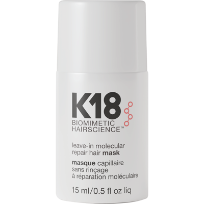 K18 Leave-In Molekylær Reparasjons Hårmaske - 15 ml K18 Leave-In Molekylær Reparasjons Hårmaske - 15 ml