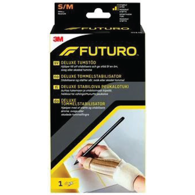 Futuro Tommelstøtte Small/Medium, Stabiliserer Tommelen, Pustende - Medisinsk Utstyr Futuro Tommelstøtte Small/Medium, Stabiliserer Tommelen, Pustende - Medisinsk Utstyr