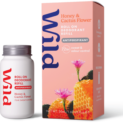 Wild Roll On Antiperspirant Honey & Cactusflower Refill, 50 ml Wild Roll On Antiperspirant Honey & Cactusflower Refill, 50 ml