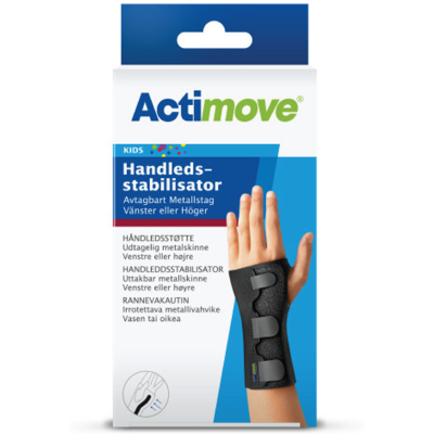 Actimove Kids Håndleddstøtte Barn, Barn 2-7 år, 1 stk. Actimove Kids Håndleddstøtte Barn, Barn 2-7 år, 1 stk.
