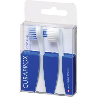 Curaprox Hydrosonic Sensitive Tannbørstehode Refill, 2 stk. Curaprox Hydrosonic Sensitive Tannbørstehode Refill, 2 stk.