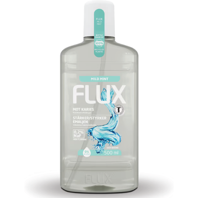 Flux Fluorskyll 0,2% Mild Mint - Munnskyll Flux Fluorskyll 0,2% Mild Mint - Munnskyll