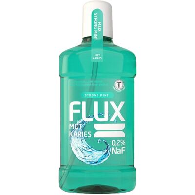 Flux Fluorskyll 0,2% Sterk Mint - Munnskyll Flux Fluorskyll 0,2% Sterk Mint - Munnskyll