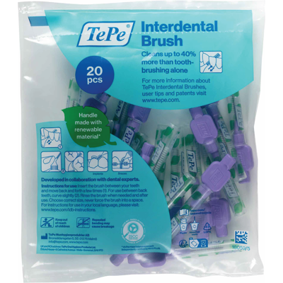 TEPE Interdentalbørste Lilla 1,1 mm - Interdentale Børste TEPE Interdentalbørste Lilla 1,1 mm - Interdentale Børste