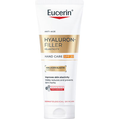 Eucerin Hyaluron-Filler + Elasticity Hand Cream SPF30, 75 ml Eucerin Hyaluron-Filler + Elasticity Hand Cream SPF30, 75 ml